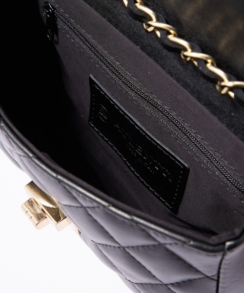 AULENTTI(オウレンティ)の「【forksy.】【AULENTTI / オウレンティ】キルティングチェーンショルダーバッグ(ハンドバッグ・レディース・ダークグレー/ブラック・FREE)」の10枚目の写真