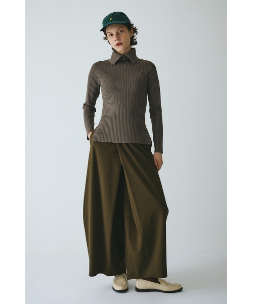 HeRIN.CYE（ヘリンドットサイ）の「Stand collar knit top　　スタンドカラーニットトップ（ニット/セーター・レディース・ピンク/ブルー/ブラウン/ブラック・FREE）」の16枚目の写真