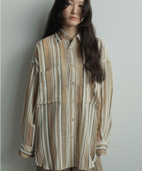 アンヌーク　Stripe Over Shirts ànuke online store（アンヌーク） / Stripe Over ShirtsStripe