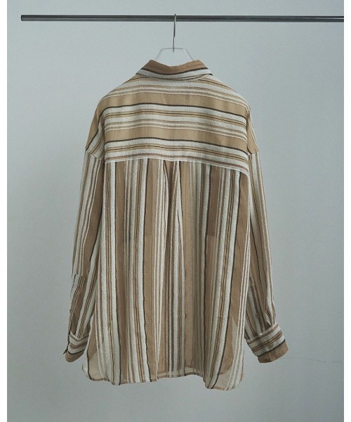 トップス Stripe Sheer Shirt ànuke online store（アンヌーク） / Sheer Stripe ShirtsSheer