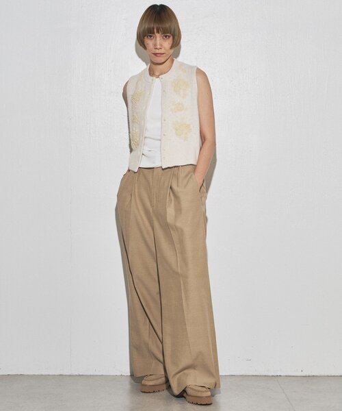 ビーズニットジレ GEMINI】ビーズニットジレ（ベスト）｜Whim Gazette（ウィム