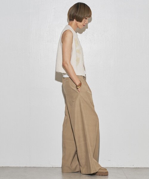 GEMINI】ビーズニットジレ（ベスト）｜Whim Gazette（ウィム