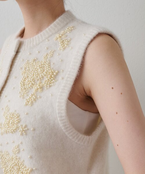 GEMINI】ビーズニットジレ（ベスト）｜Whim Gazette（ウィム