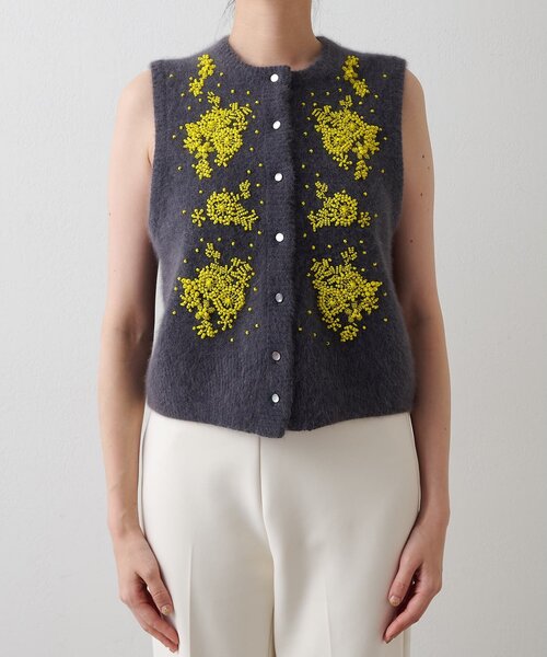 GEMINI】ビーズニットジレ（ベスト）｜Whim Gazette（ウィム