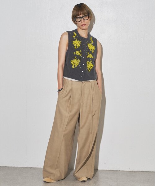 ビーズニットジレ GEMINI】ビーズニットジレ（ベスト）｜Whim Gazette（ウィム