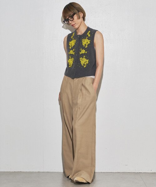 GEMINI】ビーズニットジレ（ベスト）｜Whim Gazette（ウィム