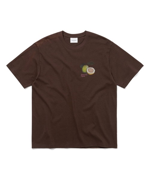 thisisneverthat(ディスイズネバーザット)の「Guava Tee(Tシャツ/カットソー・メンズ・ダークブラウン/モスグリーン/ホワイト・L/M/S/XL)」の1枚目の写真