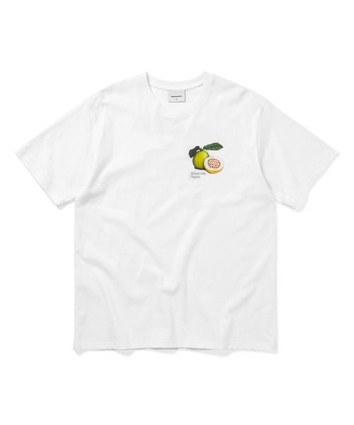 thisisneverthat(ディスイズネバーザット)の「Guava Tee(Tシャツ/カットソー・メンズ・ダークブラウン/モスグリーン/ホワイト・L/M/S/XL)」の2枚目の写真