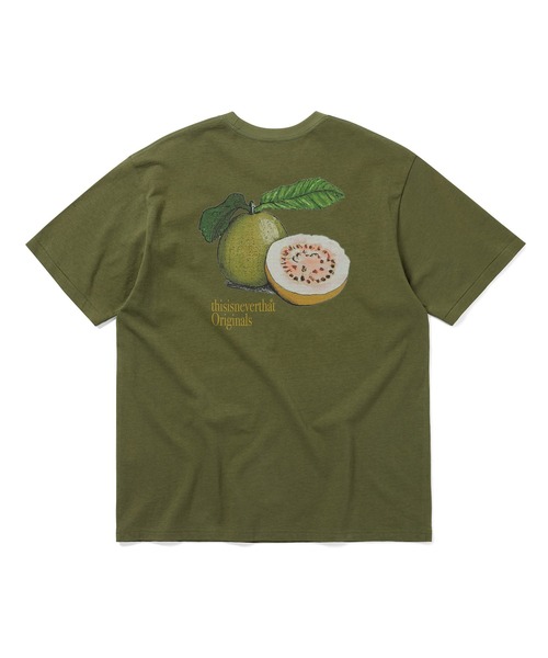 thisisneverthat(ディスイズネバーザット)の「Guava Tee(Tシャツ/カットソー・メンズ・ダークブラウン/モスグリーン/ホワイト・L/M/S/XL)」の9枚目の写真