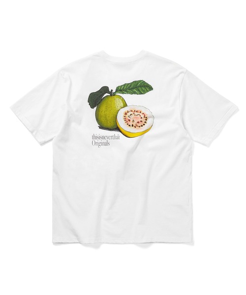 thisisneverthat(ディスイズネバーザット)の「Guava Tee(Tシャツ/カットソー・メンズ・ダークブラウン/モスグリーン/ホワイト・L/M/S/XL)」の5枚目の写真