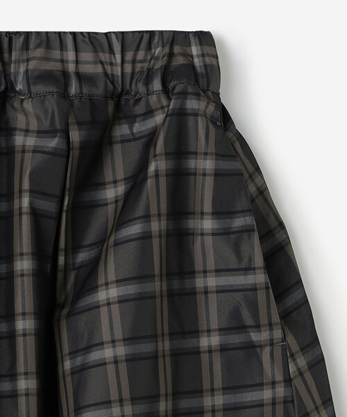 LE GLAZIK（ルグラジック）の「LE GLAZIK | メモリーツイル タックスカート CHECK WOMEN（スカート・レディース・グレー系その他/ベージュ系その他・36）」の5枚目の写真