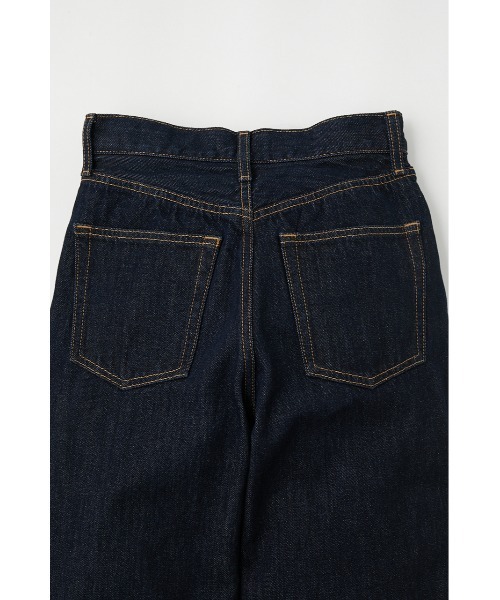 MOUSSY(マウジー)の「HIGH WAIST STRAIGHT(デニムパンツ・レディース・ブルー/ワンウォッシュ・23inch/26inch/25inch/24inch)」の6枚目の写真