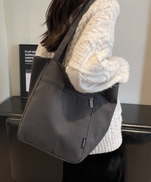 cammie（キャミー）の「フロントジップキャンバストートバッグ（トートバッグ）」