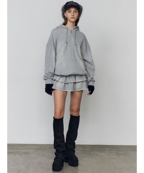 EMODA（エモダ）の「フェイクファーイヤーフラップウールキャップ（キャップ・レディース・ネイビー/ベージュ/ブラック・FREE）」の10枚目の写真