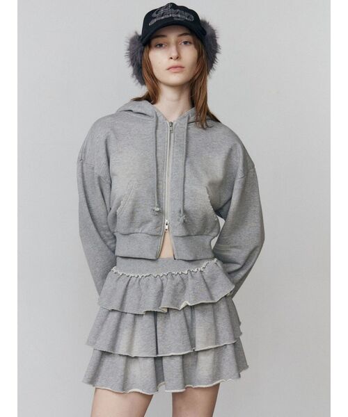 EMODA（エモダ）の「フェイクファーイヤーフラップウールキャップ（キャップ・レディース・ネイビー/ベージュ/ブラック・FREE）」の13枚目の写真