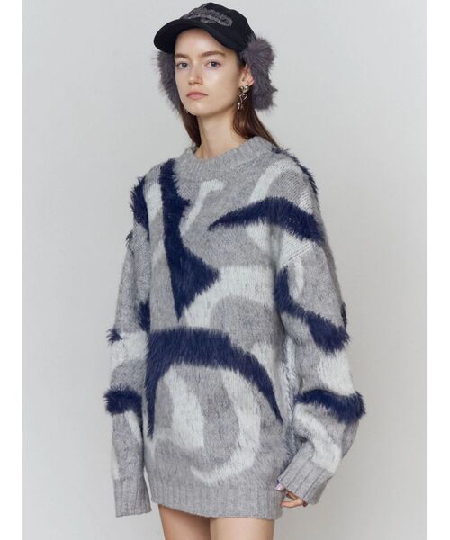 EMODA（エモダ）の「フェイクファーイヤーフラップウールキャップ（キャップ・レディース・ネイビー/ベージュ/ブラック・FREE）」の16枚目の写真