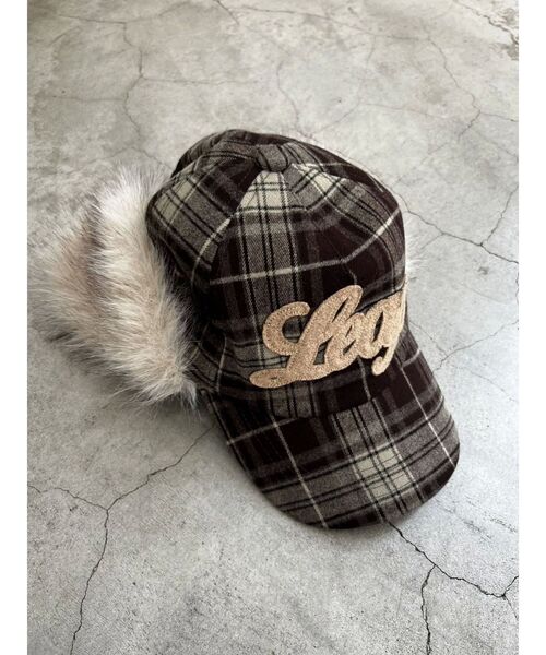 EMODA（エモダ）の「フェイクファーイヤーフラップウールキャップ（キャップ・レディース・ネイビー/ベージュ/ブラック・FREE）」の22枚目の写真
