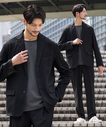 セットアップ（ブラック/黒色系・形状記憶/シワ防止）ファッション通販