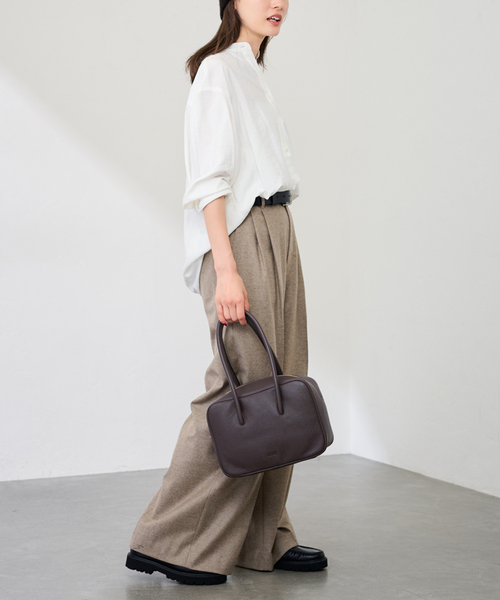 FRAMeWORK（フレームワーク）の「MOFIORA / モフィオラ BOX（ハンドバッグ・レディース・ブラウン/ブラック/レッド・FREE）」の13枚目の写真