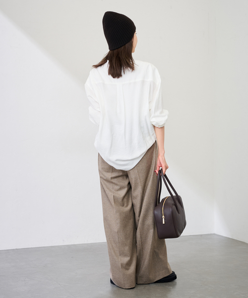 FRAMeWORK（フレームワーク）の「MOFIORA / モフィオラ BOX（ハンドバッグ・レディース・ブラウン/ブラック/レッド・FREE）」の14枚目の写真