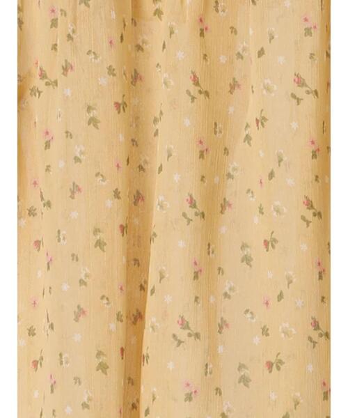 ehka sopo（エヘカソポ）の「花柄フリルブラウス（シャツ/ブラウス・レディース・ブラック/キナリ/イエロー・F）」の11枚目の写真