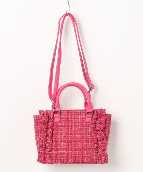 Ank Rouge 確定ファンサのおまじないツイードBag 小　痛バック 痛バ再販】確定ファンサのおまじないツイードBag 小 - Ank Rouge(アン