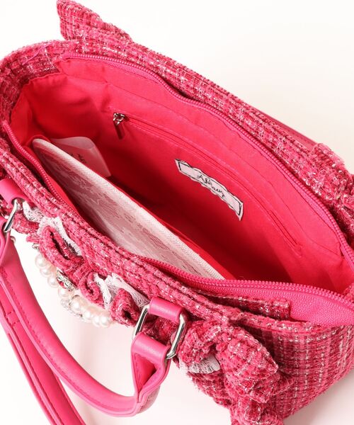 Ank Rouge 確定ファンサのおまじないツイードBag 小　痛バック 痛バ再販】確定ファンサのおまじないツイードBag 小 - Ank Rouge(アン