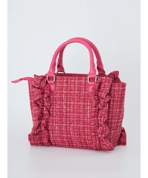 Ank Rouge（アンクルージュ）の「【痛バ】確定ファンサのおまじないツイードＢＡＧ（ショルダーバッグ・レディース・レッド/ピンク/ブラック・FREE）」の21枚目の写真