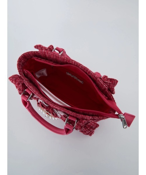 Ank Rouge 確定ファンサのおまじないツイードBag 小　痛バック 痛バ再販】確定ファンサのおまじないツイードBag 小 - Ank Rouge(アン