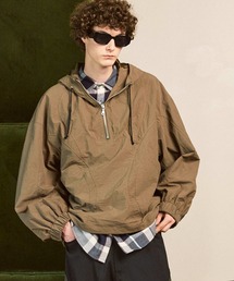 【Maison Special】ショルダー ジップ ナイロン ブルゾン MAISON SPECIAL（メゾンスペシャル）の「Shoulder Zip Nylon