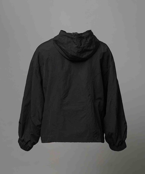 MAISON SPECIAL（メゾンスペシャル）の「《UNISEX》Prime-Over Half Zip Anorak Blouson/プライムオーバーハーフジップアノラックブルゾン【MAISON SPECIAL/メゾンスペシャル】（ブルゾン・メンズ・グレイッシュベージュ/ブラック/ブラウン/ピンク/チャコールグレー/パープル・0/1/2）」の14枚目の写真