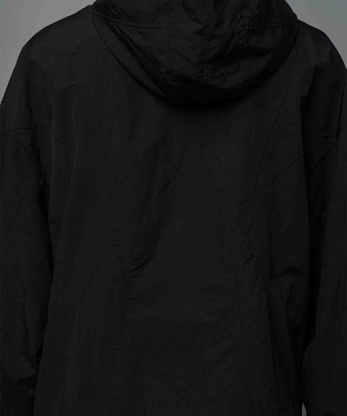 MAISON SPECIAL（メゾンスペシャル）の「《UNISEX》Prime-Over Half Zip Anorak Blouson/プライムオーバーハーフジップアノラックブルゾン【MAISON SPECIAL/メゾンスペシャル】（ブルゾン・メンズ・グレイッシュベージュ/ブラック/ブラウン/ピンク/チャコールグレー/パープル・0/1/2）」の20枚目の写真