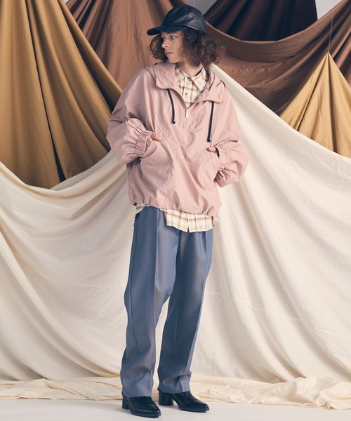 21aw M SWEAT ANORAK  ハーフジップ　アノラック　にこ着用 APPLEBUM / Hi-Tech Halfzip Anorak - NEWPORT 静岡セレクトショップ