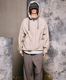 MAISON SPECIAL（メゾンスペシャル）の「《UNISEX》Prime-Over Half Zip Anorak Blouson/プライムオーバーハーフジップアノラックブルゾン【MAISON SPECIAL/メゾンスペシャル】（ブルゾン）」