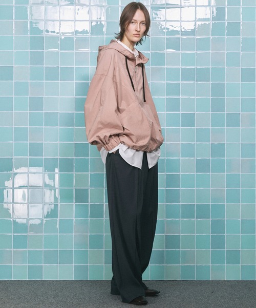 【お値下げ】メゾピアノ 135センチ ミミポポ アウター ジャンパー 激レア UNISEX》Prime-Over Half Zip Anorak Blouson/プライムオーバーハーフ