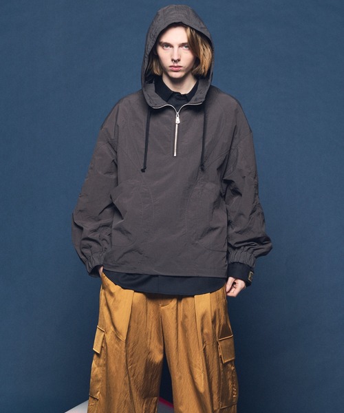 UNISEX》Prime-Over Half Zip Anorak Blouson/プライムオーバーハーフ