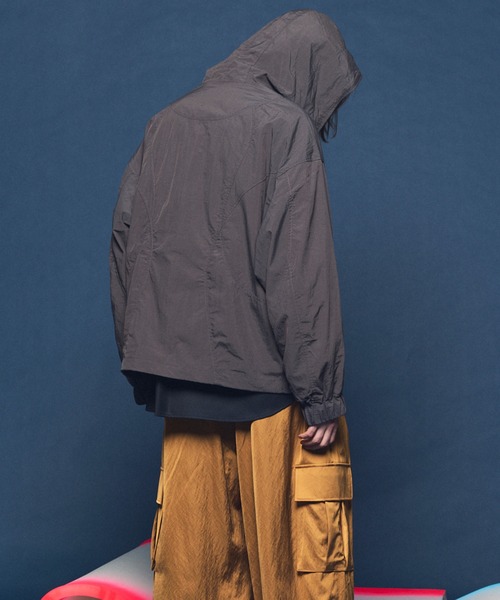 本日限り特別値下☆おしゃれジーフォアブルゾン⚫︎ペップラムネ式ジャンパー　専用袋 UNISEX》Prime-Over Half Zip Anorak Blouson/プライムオーバーハーフ