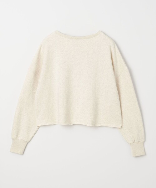 新品コンテconteクロップド プルオーバースウェット　オリーブ conte＞クロップド プルオーバースウェット