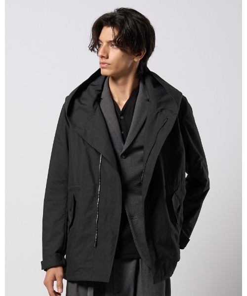 wjk（ダヴルジェイケイ）の「wrap field parka（その他アウター・メンズ・ベージュ/ブラック・SMALL/MEDIUM/LARGE/X-LARGE）」の3枚目の写真