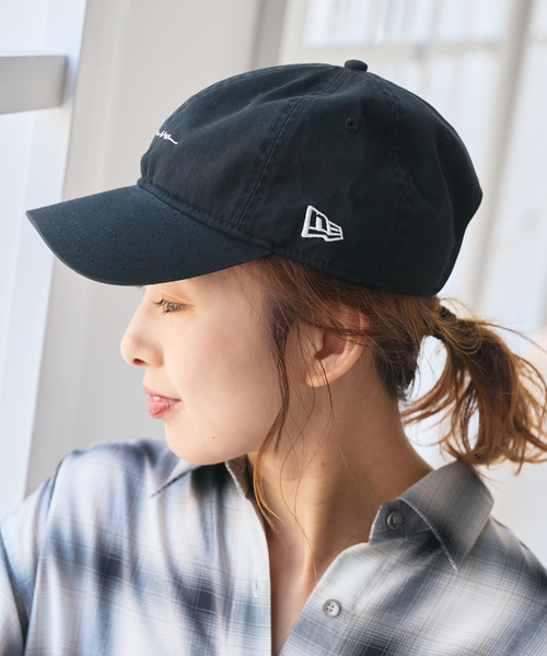 Spick & Span（スピックアンドスパン）の「NEW ERA / ニューエラ 9TWENTY handwritten logo cap（キャップ・レディース・ブラック系その他/ブルー・FREE）」の3枚目の写真