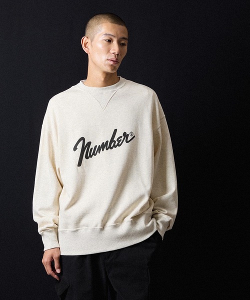 VINTAGE GAZETTE Number⑨ LOGO CREWNECK SWEATSHIRT / ヴィンテージ