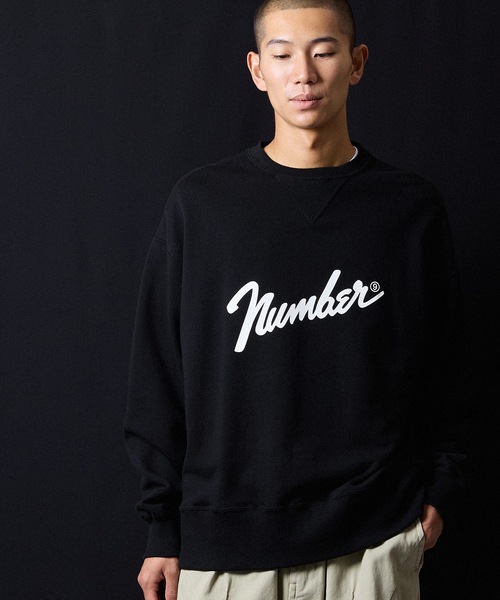 VINTAGE GAZETTE Number⑨ LOGO CREWNECK SWEATSHIRT / ヴィンテージ