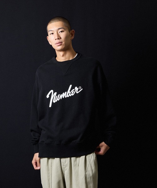 VINTAGE GAZETTE Number⑨ LOGO CREWNECK SWEATSHIRT / ヴィンテージ