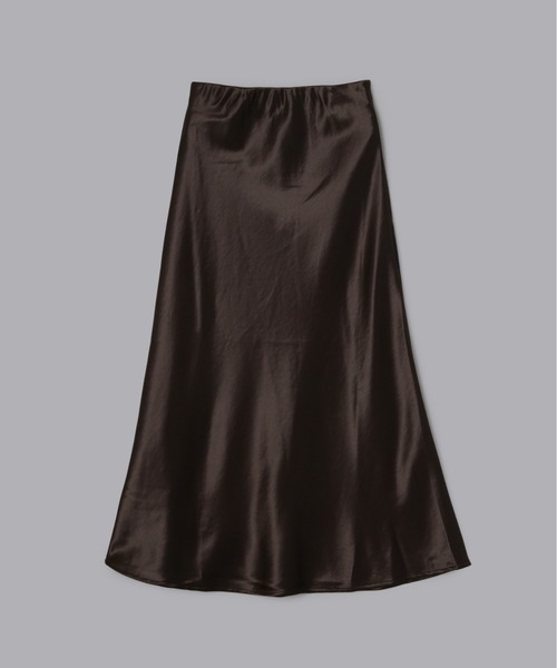 Olu.(オルドット)の「ルミナスサテンライクスカート(スカート・レディース・アイボリー/ブラック/ブラウン・0/1)」の21枚目の写真