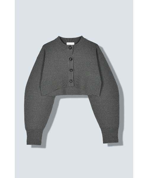 セール】SQUARE SLEEVE BASIC KT CD（カーディガン/ボレロ）｜OMMO