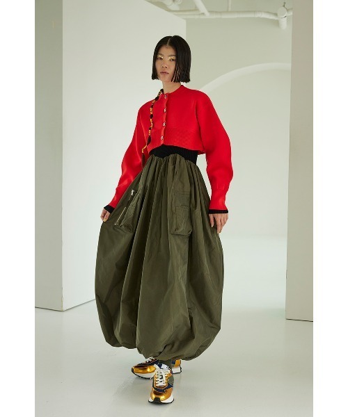 セール】SQUARE SLEEVE BASIC KT CD（カーディガン/ボレロ）｜OMMO