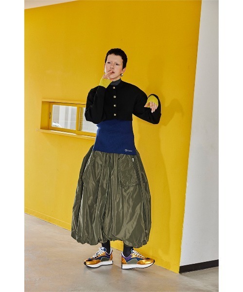 セール】SQUARE SLEEVE BASIC KT CD（カーディガン/ボレロ）｜OMMO