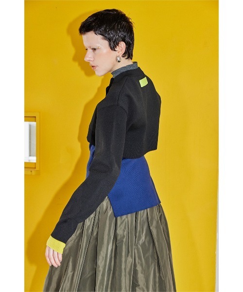 セール】SQUARE SLEEVE BASIC KT CD（カーディガン/ボレロ）｜OMMO