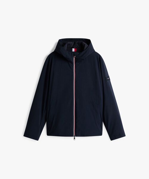 TOMMY HILFIGER(トミーヒルフィガー)の「フーデッドジャケット(ブルゾン・メンズ・ブルー/ネイビー・LARGE/MEDIUM/X-LARGE/SMALL)」の6枚目の写真