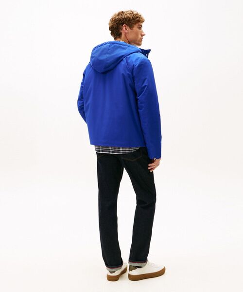 TOMMY HILFIGER(トミーヒルフィガー)の「フーデッドジャケット(ブルゾン・メンズ・ブルー/ネイビー・LARGE/MEDIUM/X-LARGE/SMALL)」の9枚目の写真